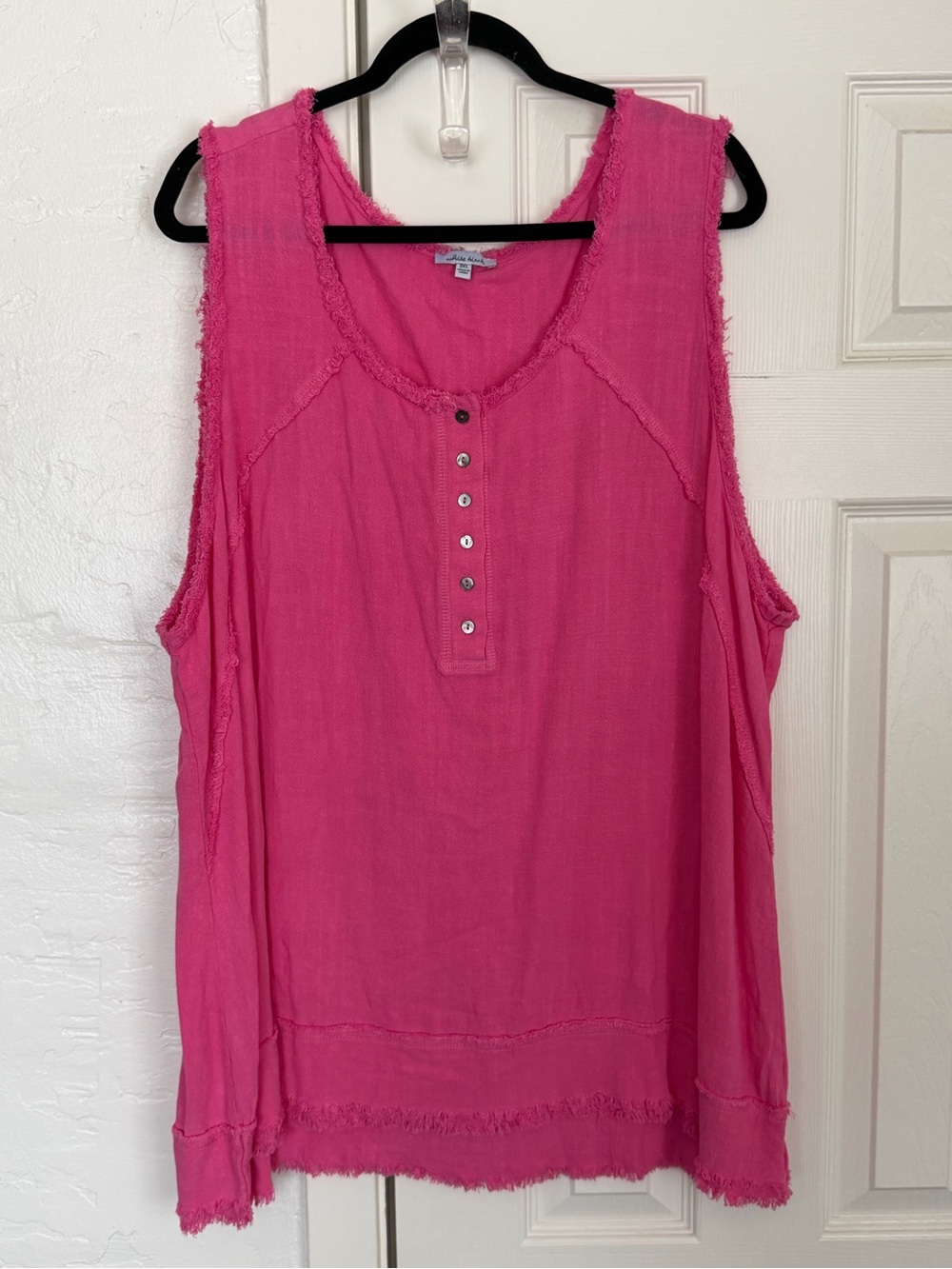 White Birch Pink Tank Top - 3X